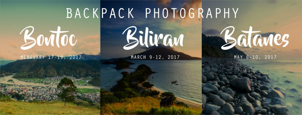 Backpack Photography 2017