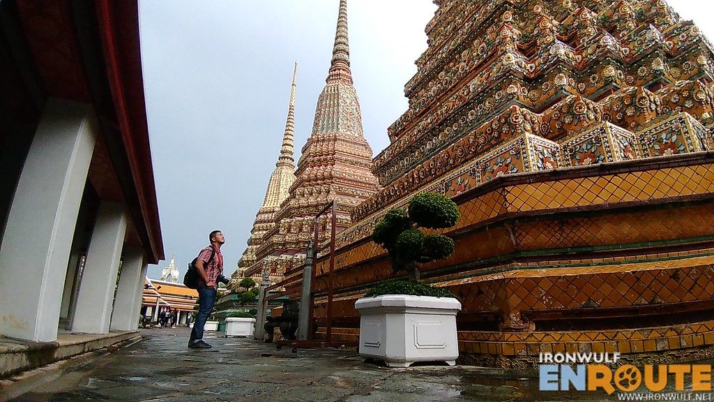 Exploring Wat Pho temple in Bangkok