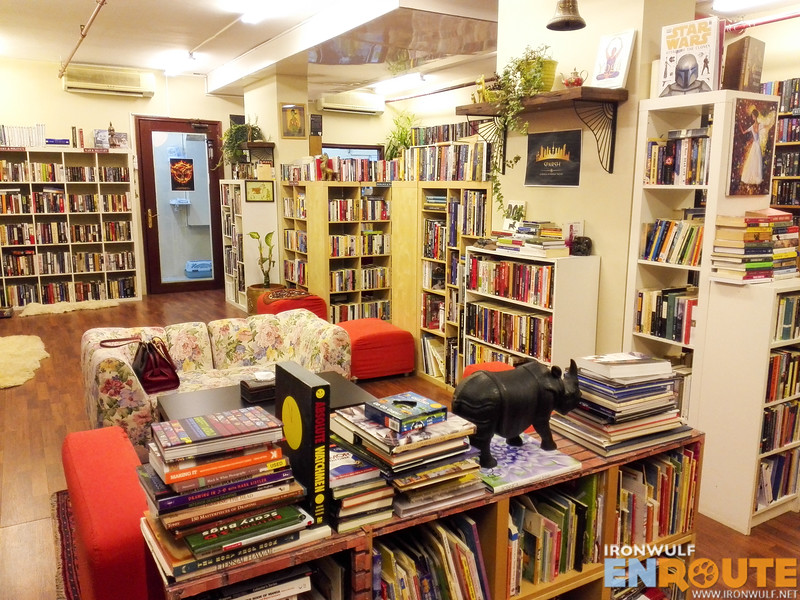 Inside Better Books in Salmiya