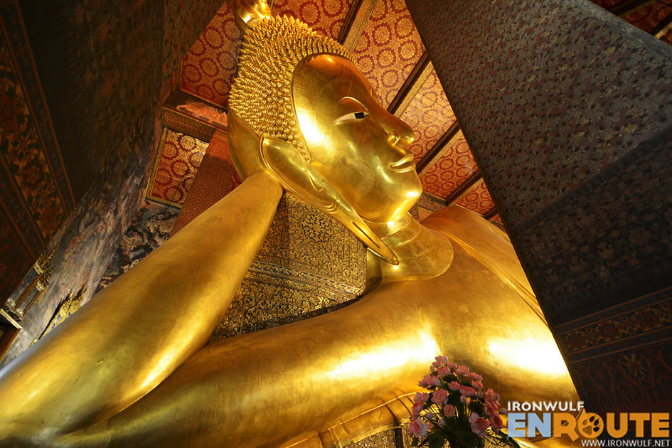 The Giant Reclining Buddha at Wat Pho